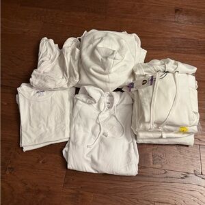NWT and NWOT lot of blank sweatshirts/hoodies and t-shirts. Including Buffalo